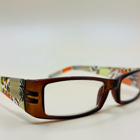 Geometric narrow readers w/ spring hinges, stylish arms & thin Aspheric Lenses - Picture 12 of 13
